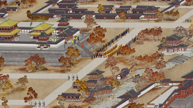 大明宫四季全景